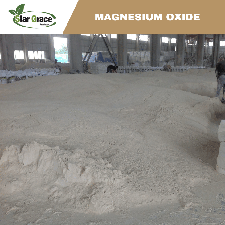 Caustic Calcined Magnesite Sand for Feed Additives